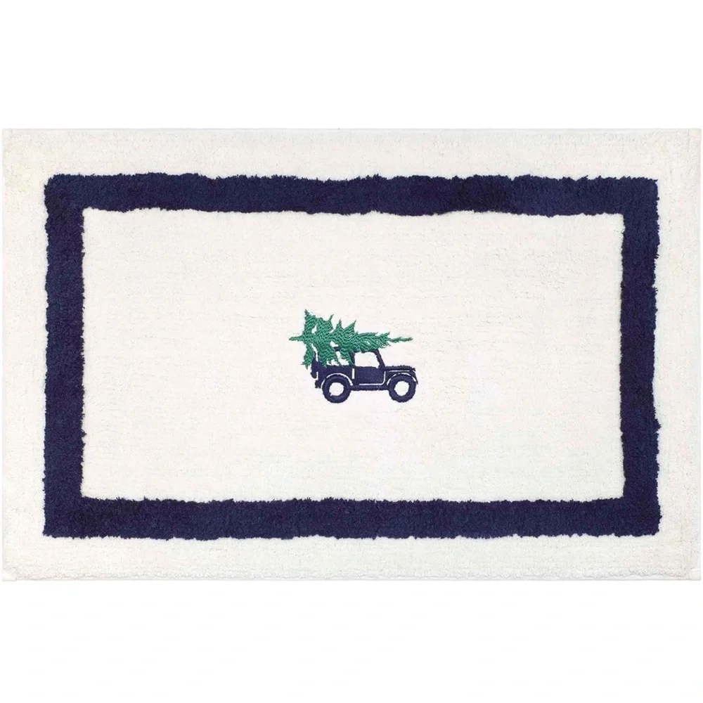 New Open Bag IZOD - Bath Rug, Soft & Absorbent Bath Mat with Non-Skid Backing,